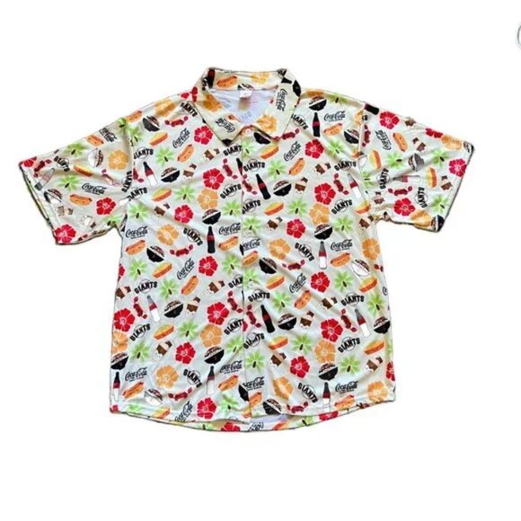 San Francisco Giants 2023 Aloha Foodie Shirt XL - Picture 1 of 8